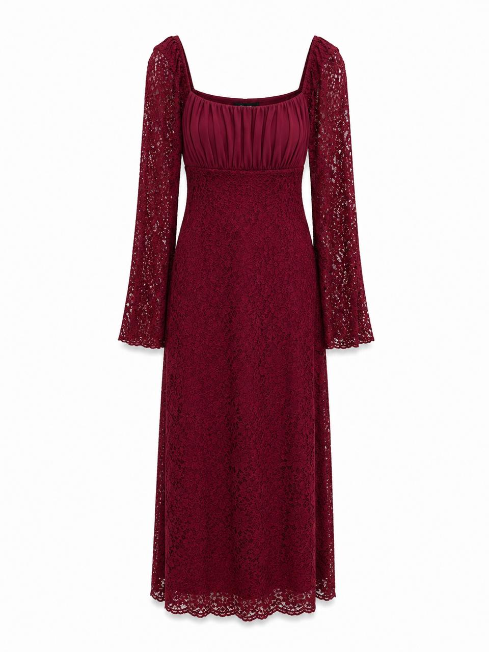 Dresses Dark Red